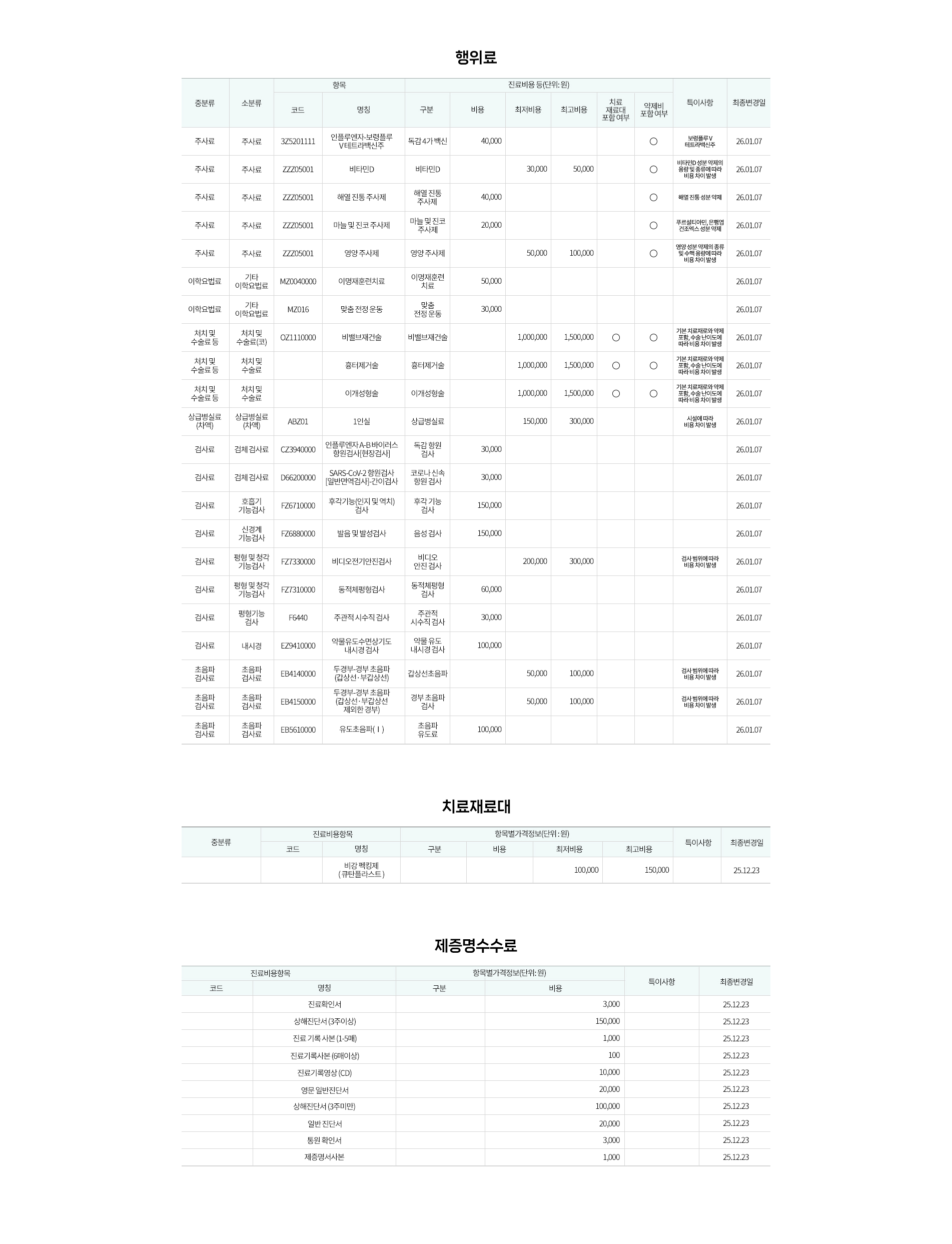 비급여